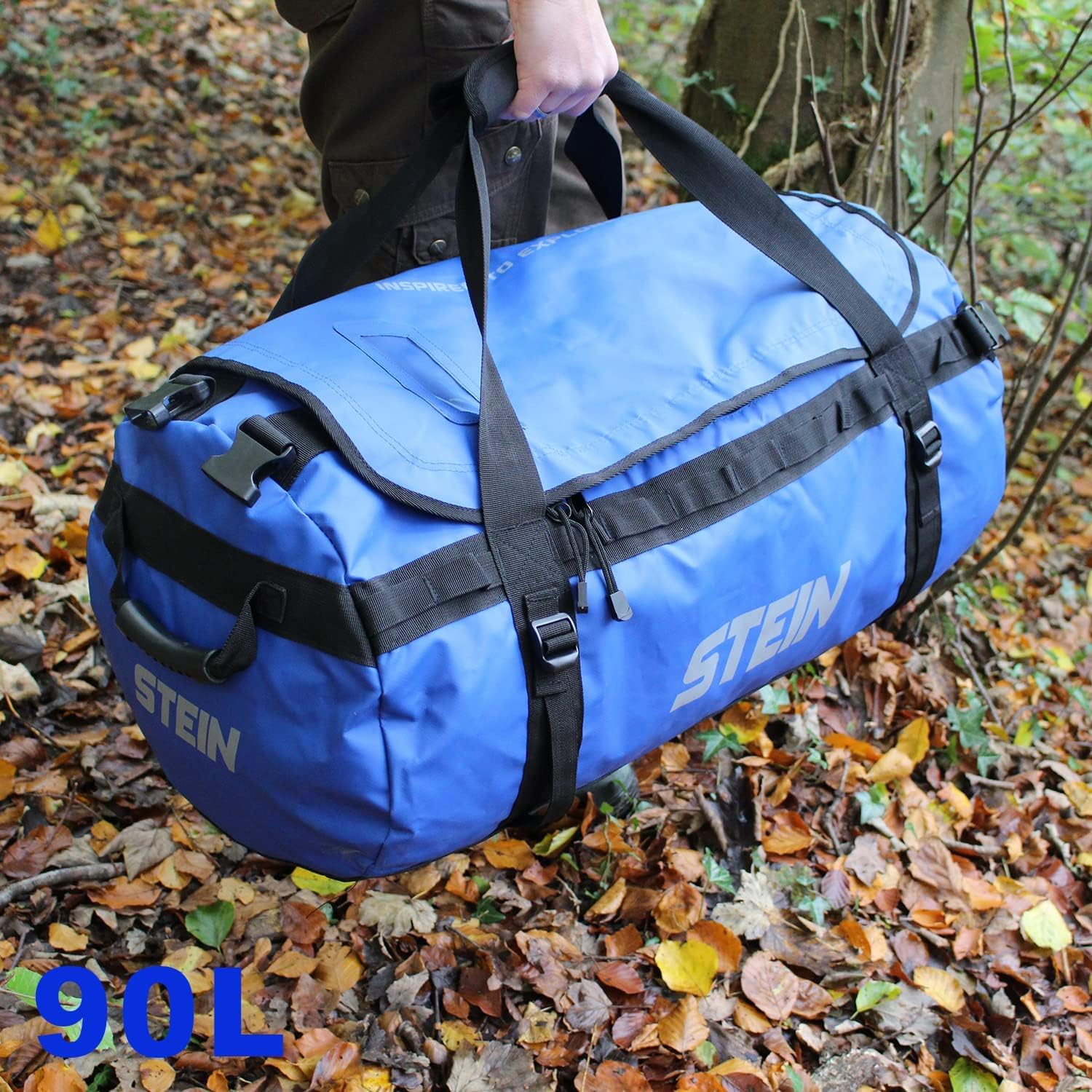 Stein Borsone Impermeabile 40L, 70L, 90L Giallo - immagine 5