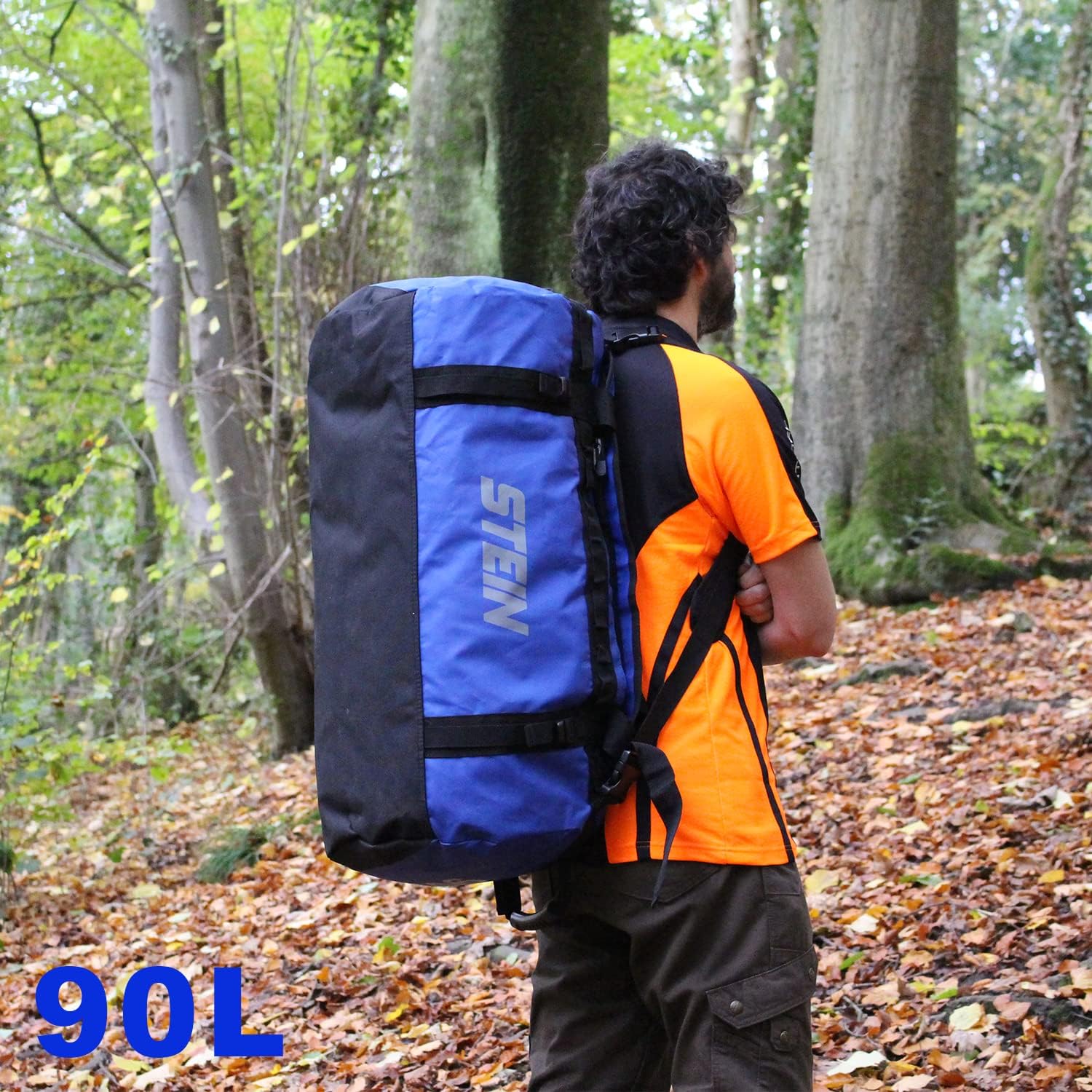 Stein Borsone Impermeabile 40L, 70L, 90L Giallo - immagine 7