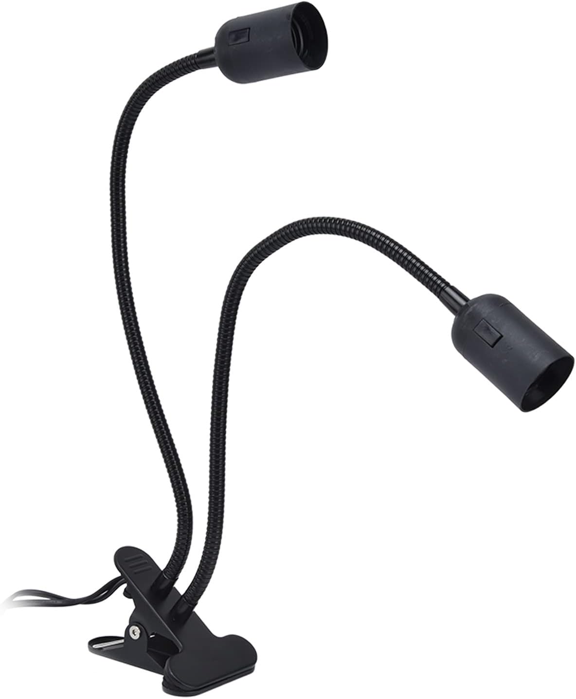 Portalampada da Tavolo E27/E26 a Doppia Testa - immagine 5