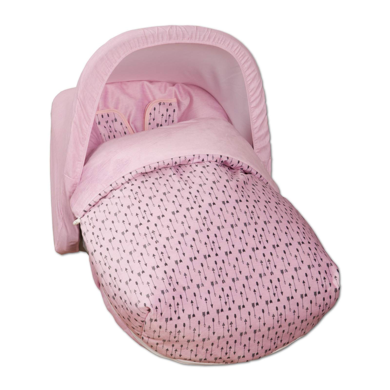 Babyline Arrow - Sacco gruppo 0, unisex, colore: rosa