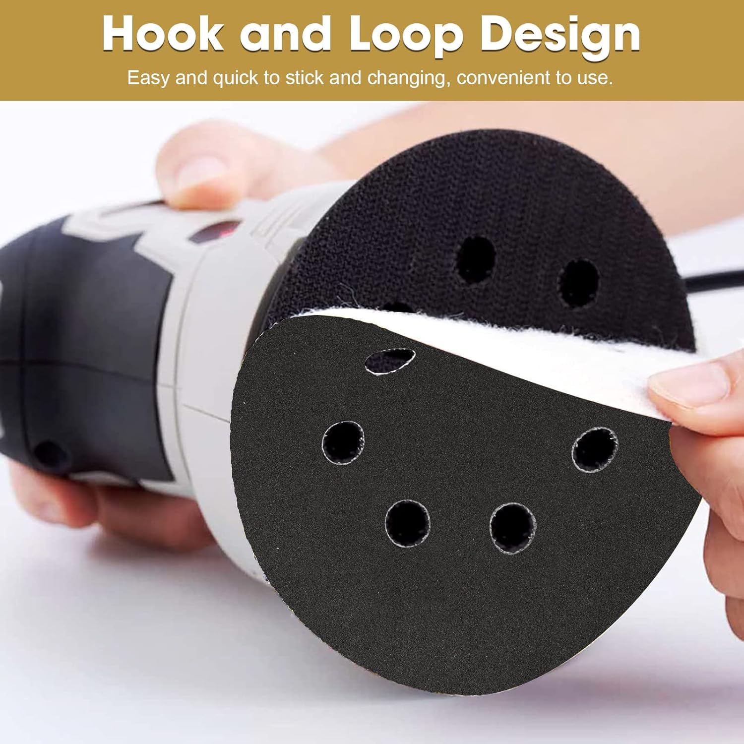 Stebruam 125mm Dischi Abrasivi 80 pezzi - immagine 5