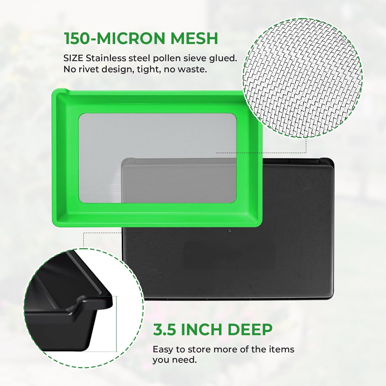 Trimming Tray - Vassoio con Setaccio 150 μm - immagine 4