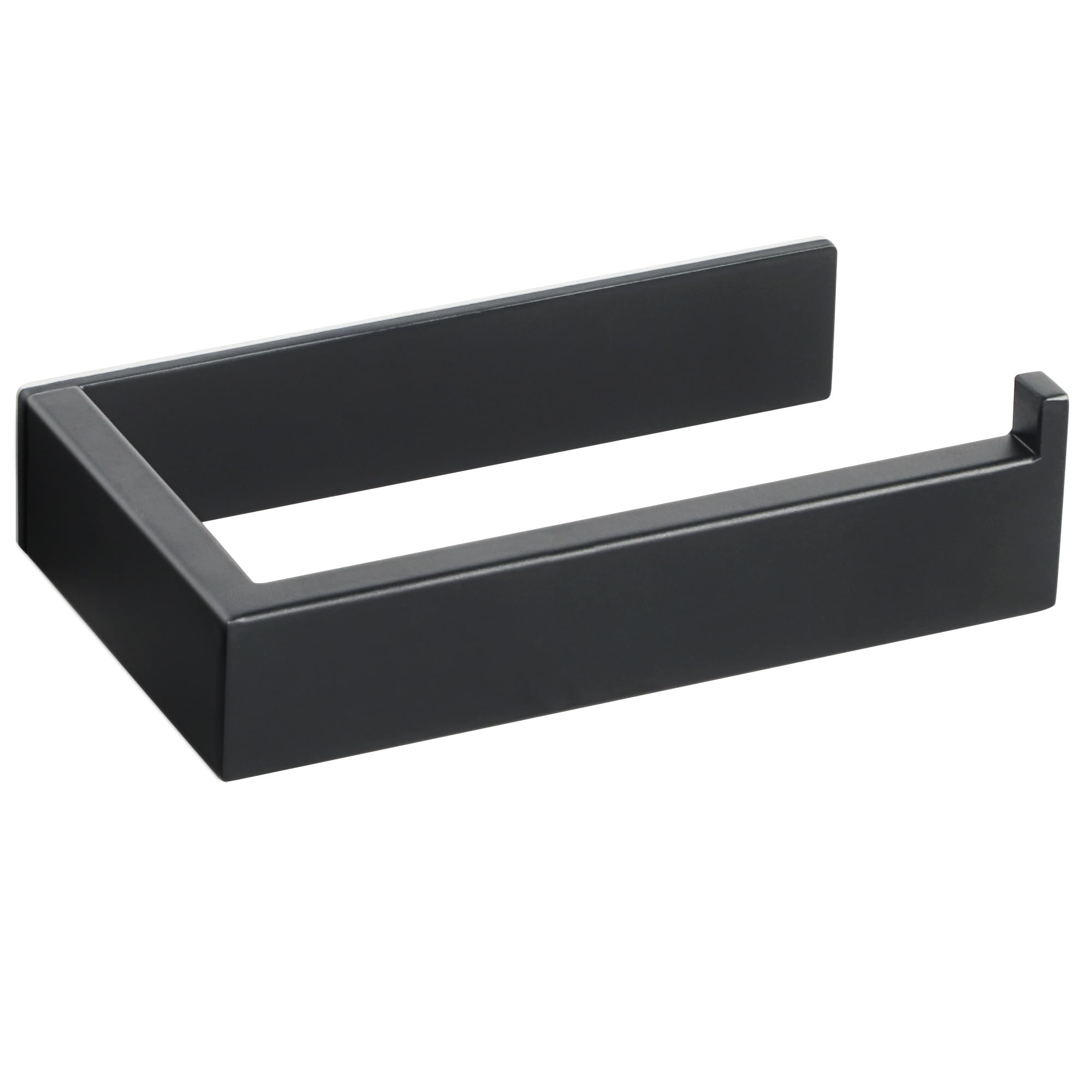 Sayayo Porta Carta Igienica Adesivo Acciaio Inox 304, Nero