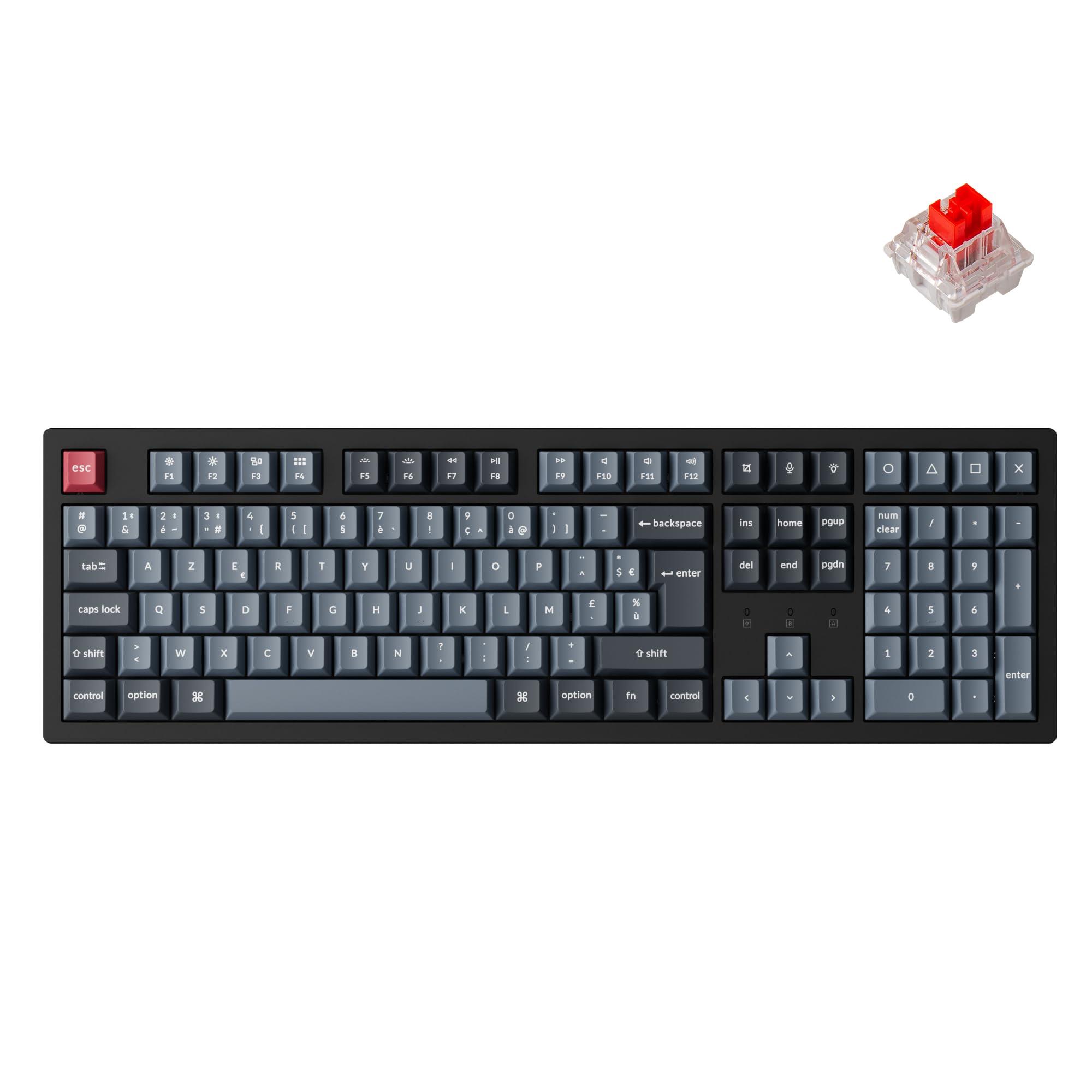 Keychron K10 Pro Tastiera Meccanica 100% AZERTY RGB