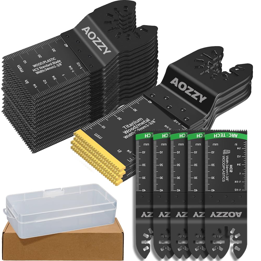 Set 50 Lame Multitool per Legno e Metallo