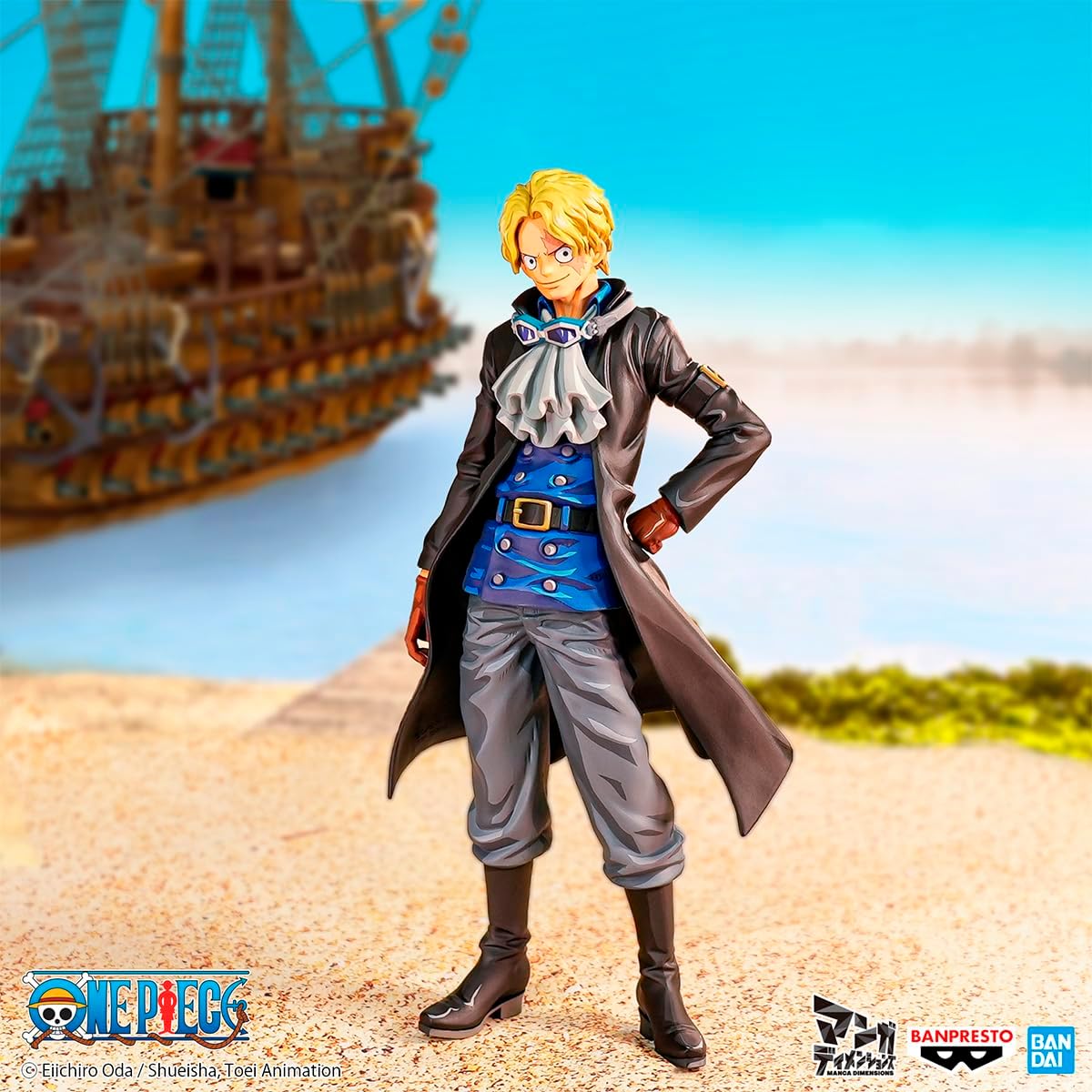 Banpresto - One Piece - Grandista - Sabo (Manga Dimensions) Statue - immagine 5