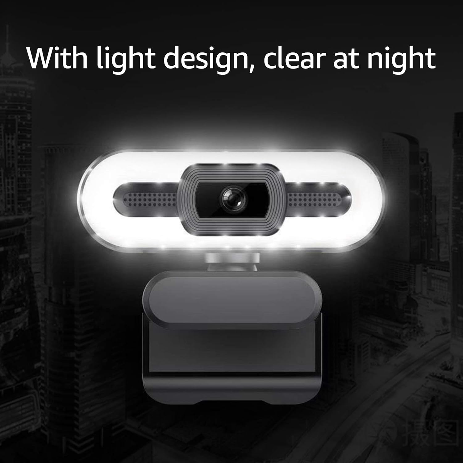 Webcam 4K per PC, Webcam USB per PC Portatile, Webcam con Microfono, Streaming Professionale/Registrazione Video/Chiamate per Conferenze/Lezioni Online, Plug and Play - immagine 3