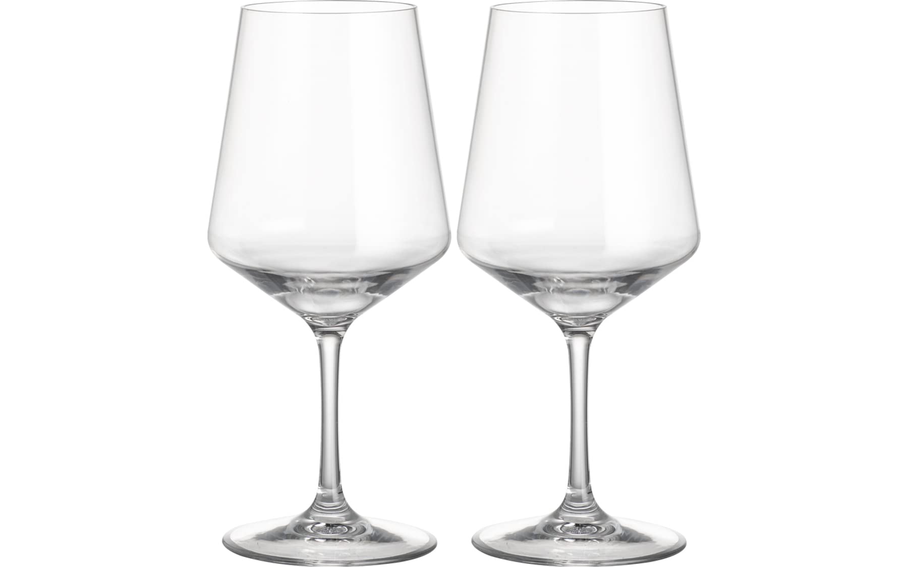 BRUNNER 0830213N.C71 Eleganti Calici Infrangibili da Vino Rosso e Vino Bianco, R&W Wineglass Collezione Riserva 2 Pz, 58 Cl