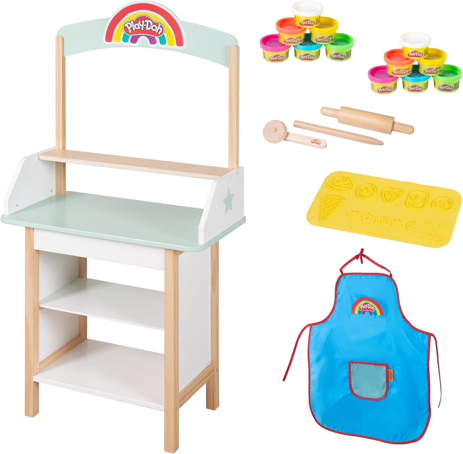 roba x Play-Doh Gelateria - Giocattolo in Legno FSC - immagine 1