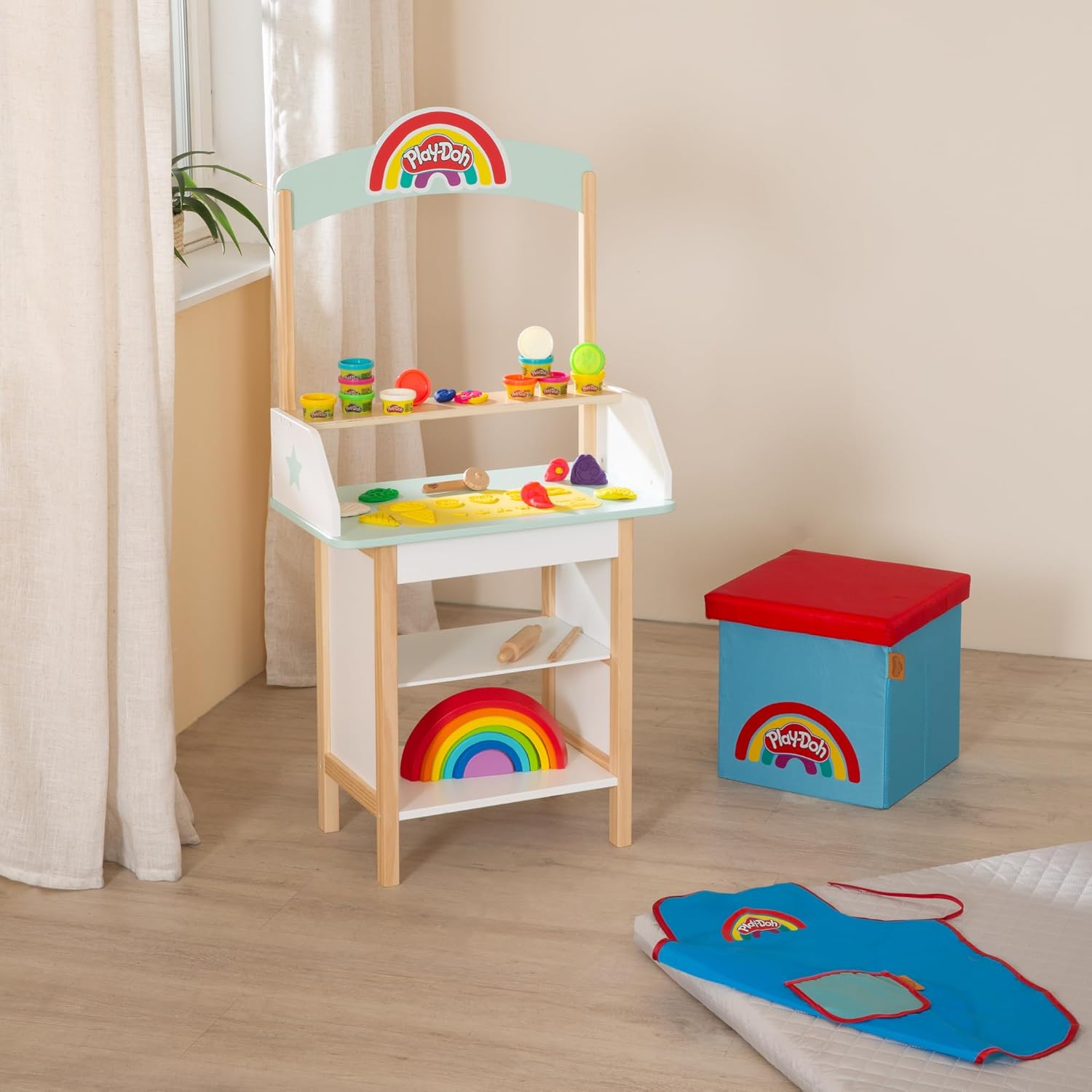 roba x Play-Doh Gelateria - Giocattolo in Legno FSC - immagine 5