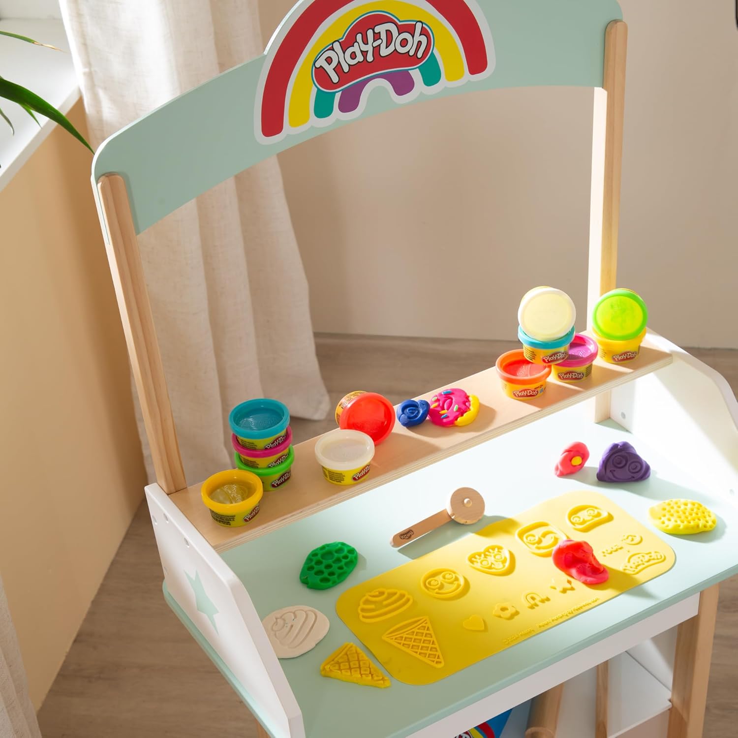 roba x Play-Doh Gelateria - Giocattolo in Legno FSC - immagine 6