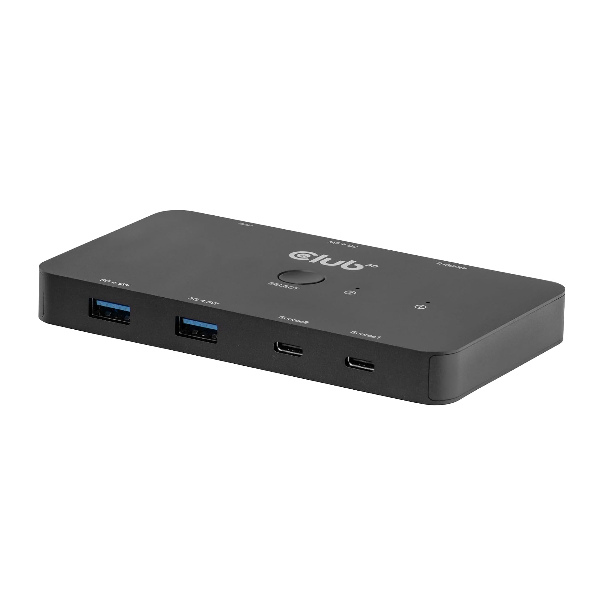 Club3D CSV-2512 - Switch KVM Dual USB-C a HDMI PD3.0 100W 4K60Hz