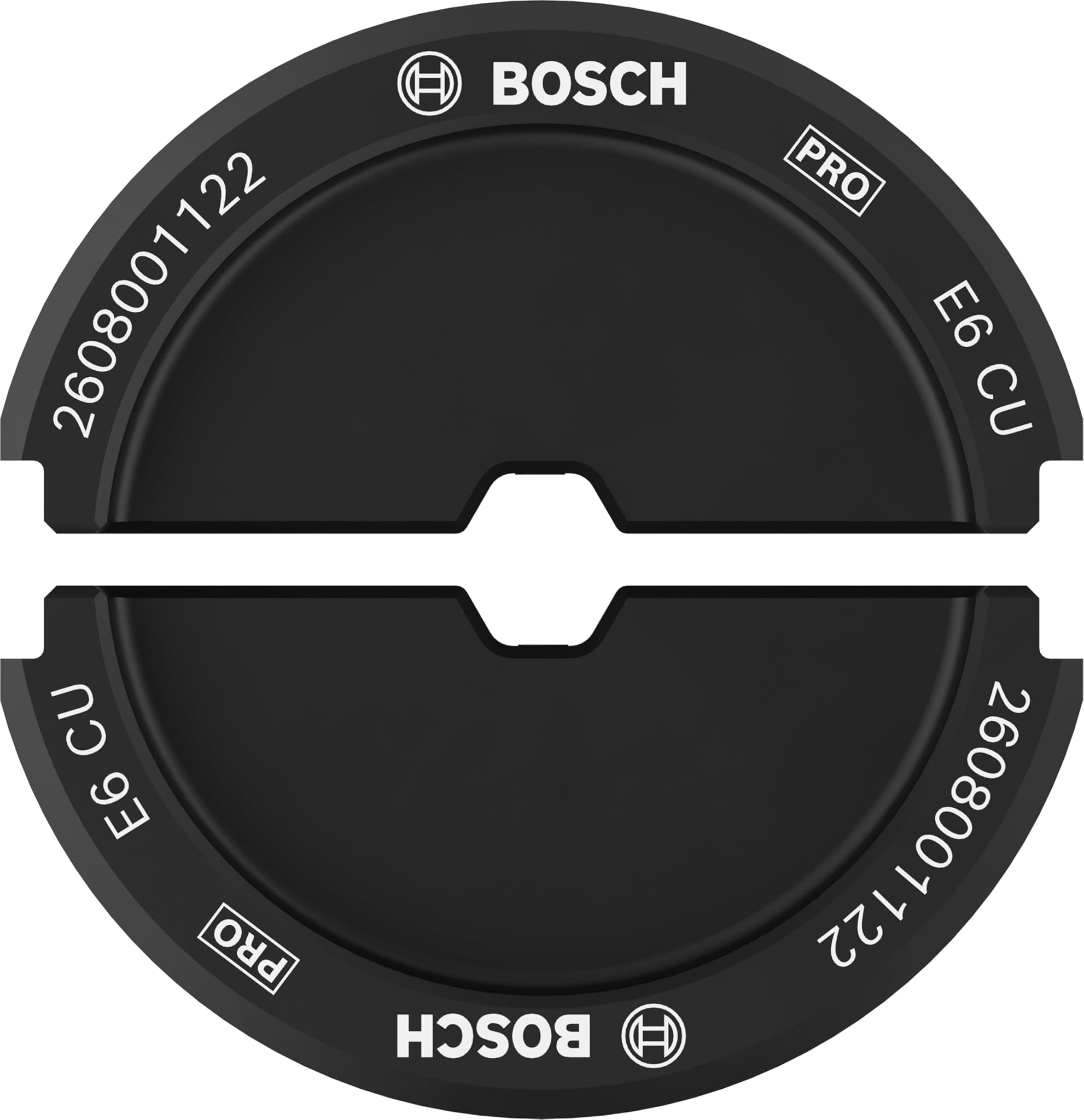 Bosch 1 inserto per pressa Pro per rame 67 x 45 mm, accessori professionali, E6