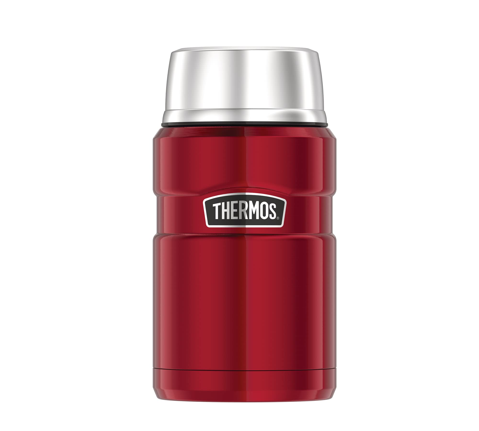 Thermos per Alimenti in Acciaio Inox, Rosso Mirtillo