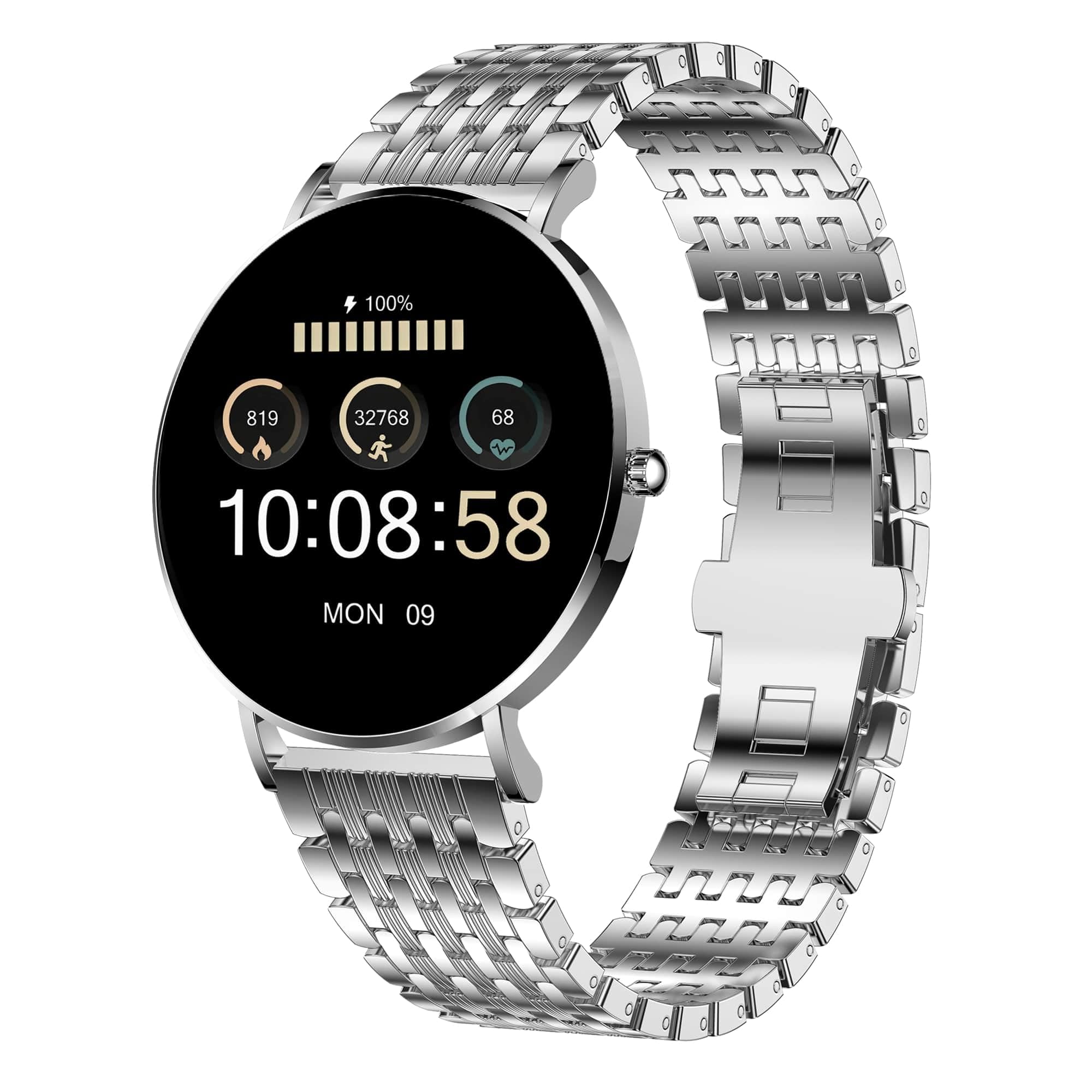Xcoast SIONA 2 Elegance Silver - Smartwatch Donna 1.3"