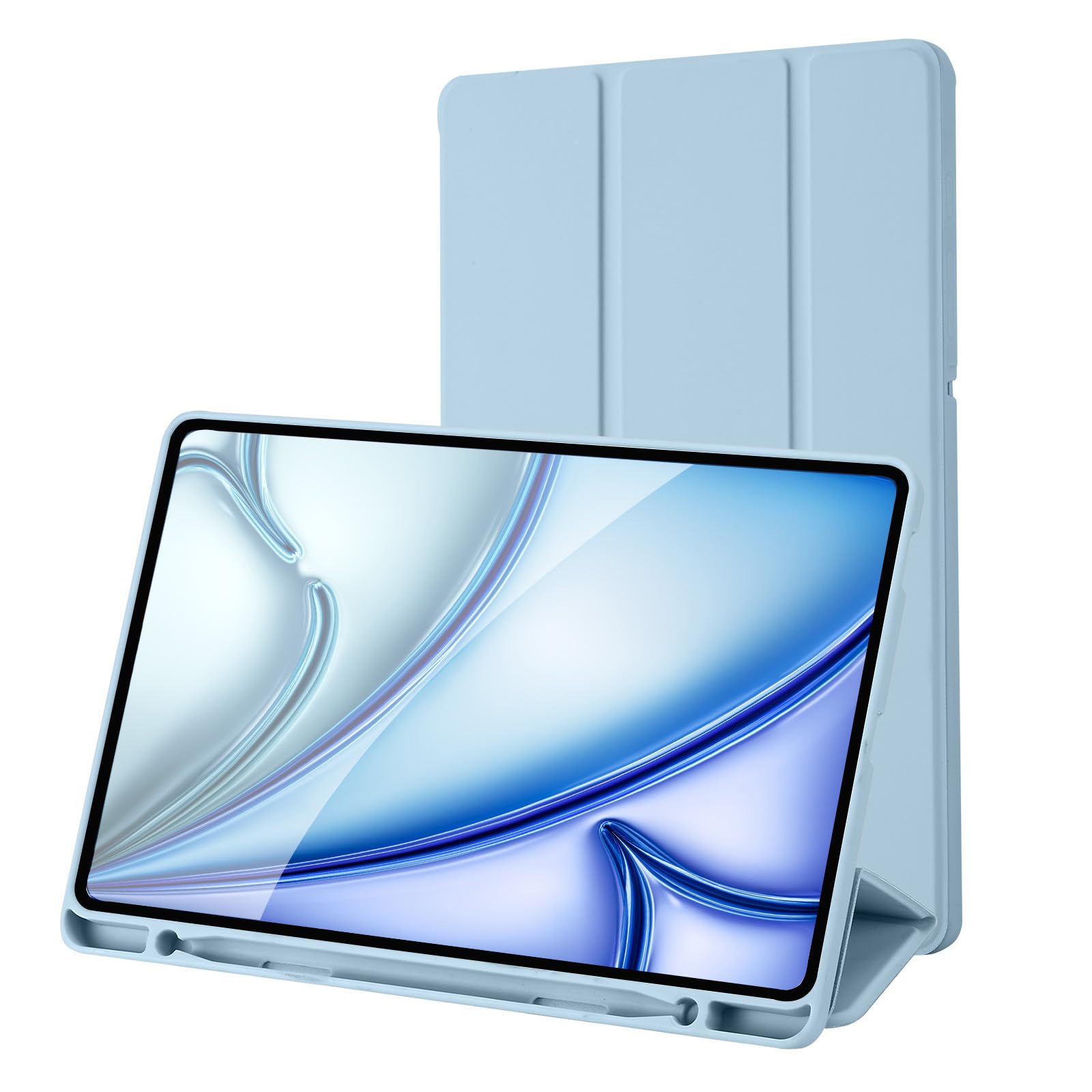 Custodia Cover per Samsung Galaxy Tab S6 Lite 10.4", Azzurro