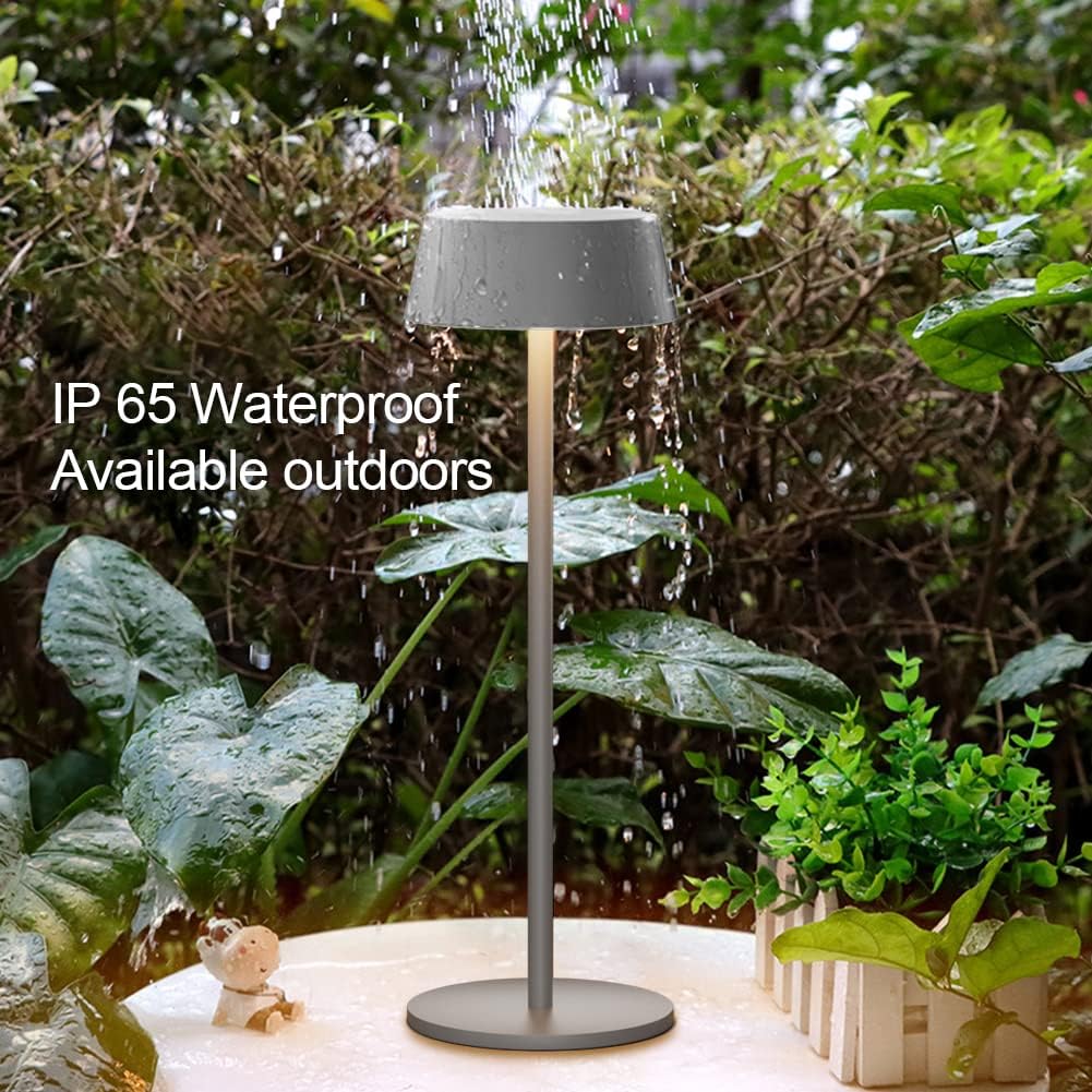 K-Bright Set 2 Lampade da Tavolo Wireless IP54 - immagine 5