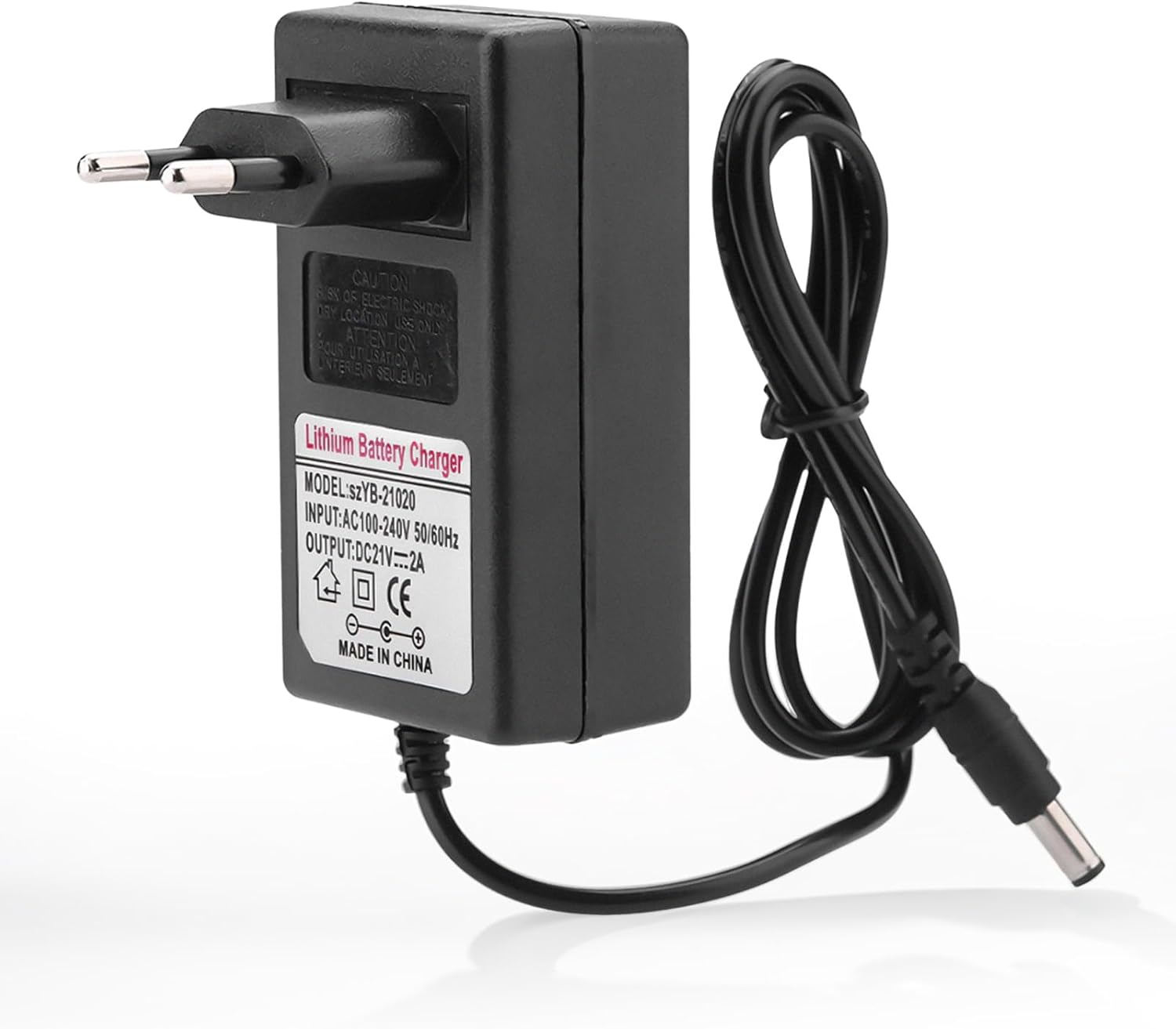 Adattatore di Alimentazione CA 100-240V a CC 21V 2A - immagine 1