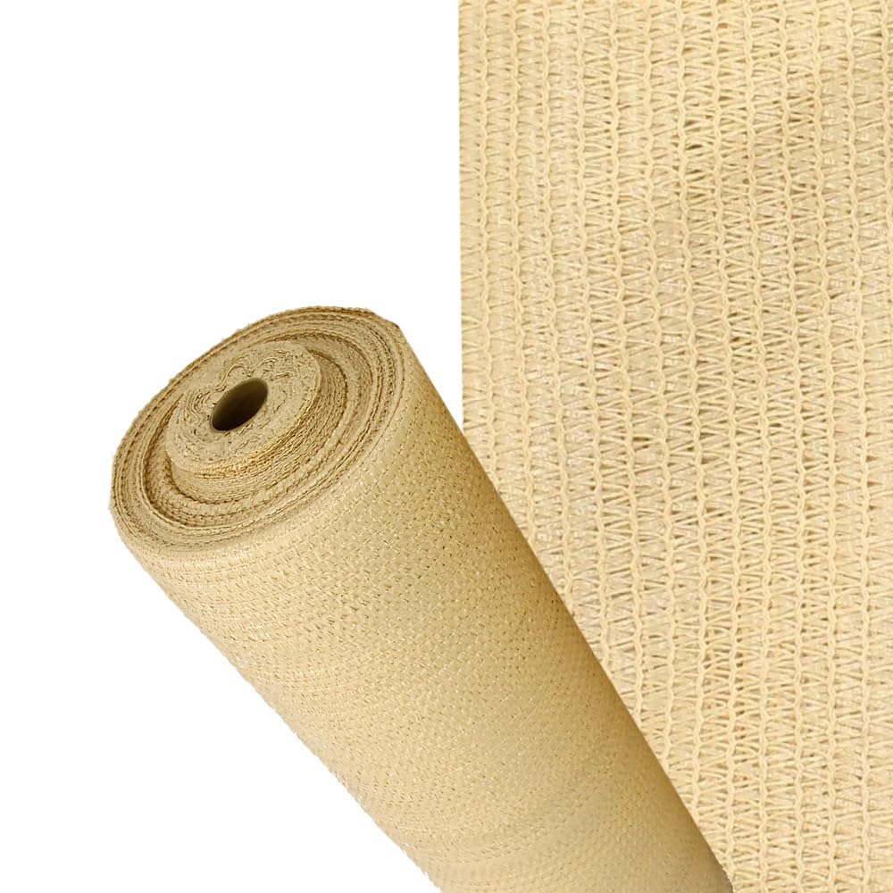SATURNIA Rete Ombra Rotolo 1,5 x 50 Metri, Beige