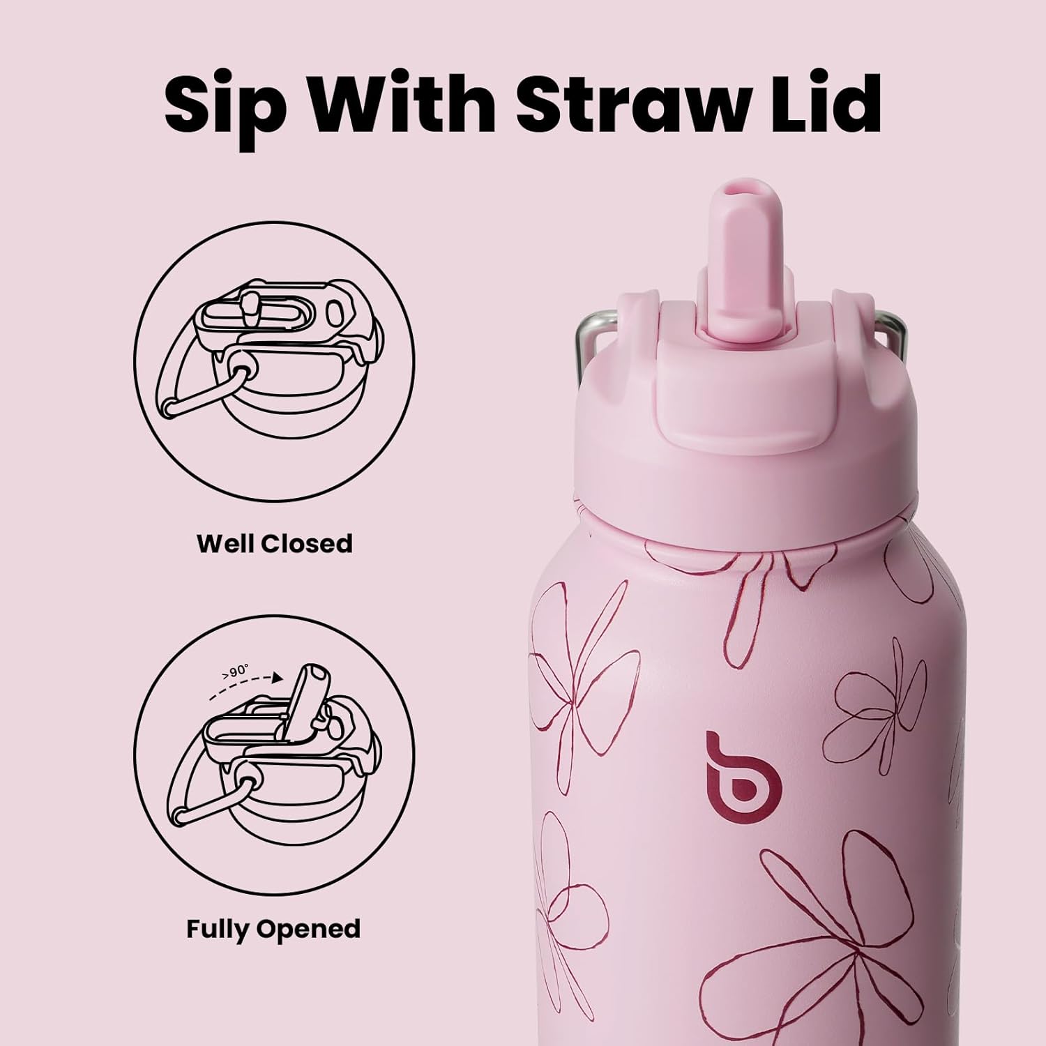 BOTTLE BOTTLE - Borraccia Termica 900ml con Portapillole - immagine 3