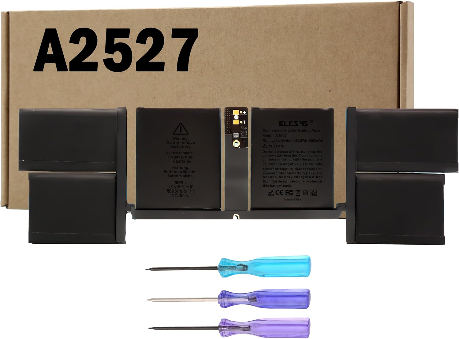 Blesys Batteria A2527 A2485 per MacBook Pro 16" (2021) - immagine 1