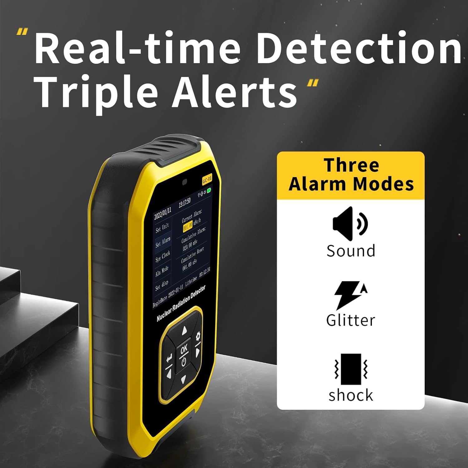 SEAFRONT Contatore Geiger Digitale Portatile - immagine 7