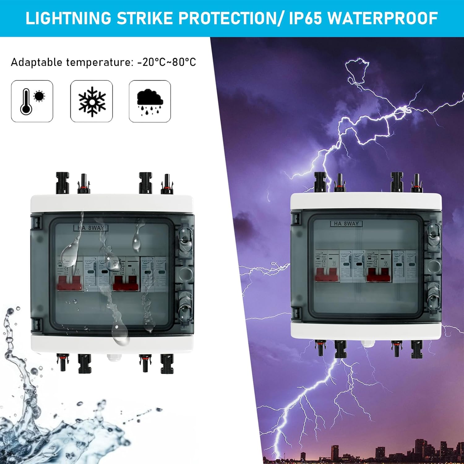 Protezione da Sovratensione PV Solare DC 40A/1000V - immagine 2