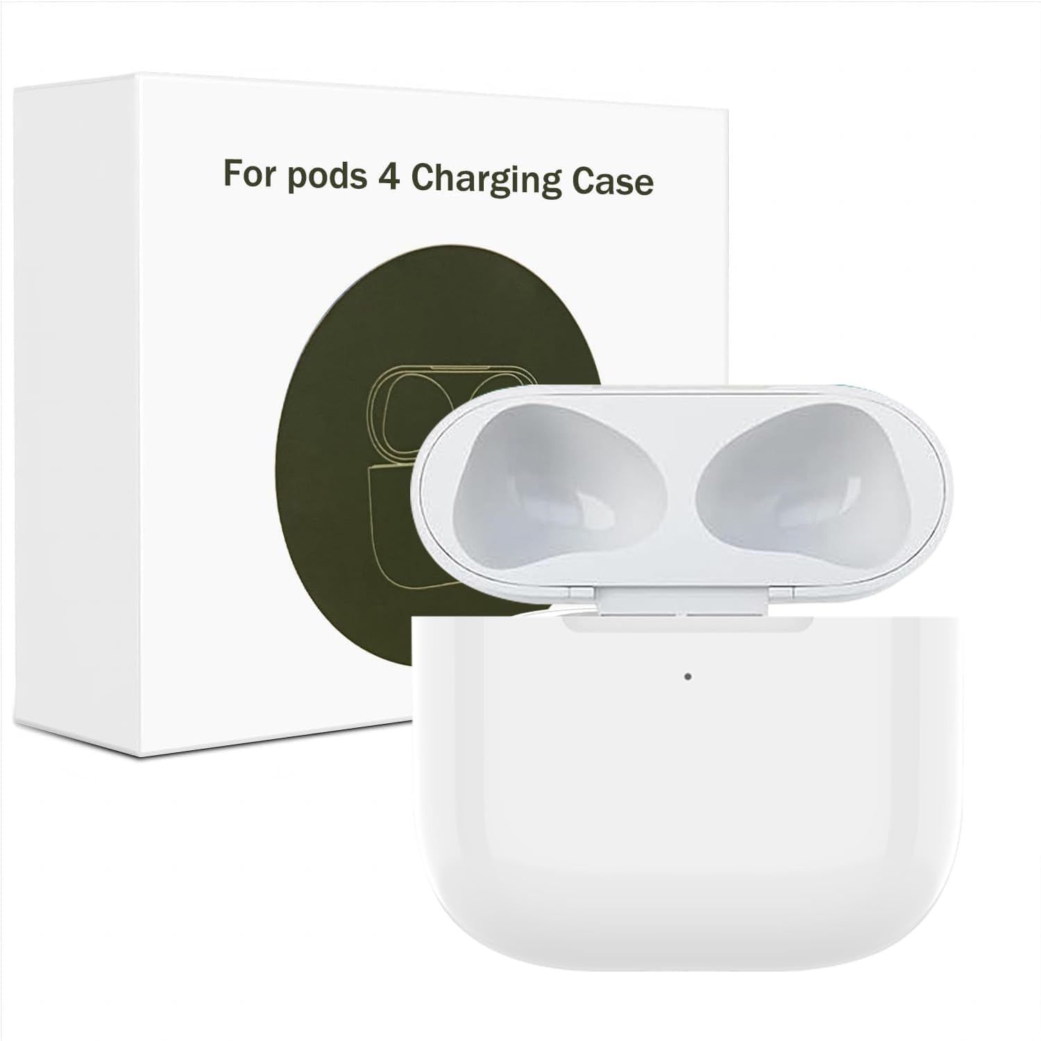 Custodia Ricarica Wireless Ricambio per AirPods 4 (2024)