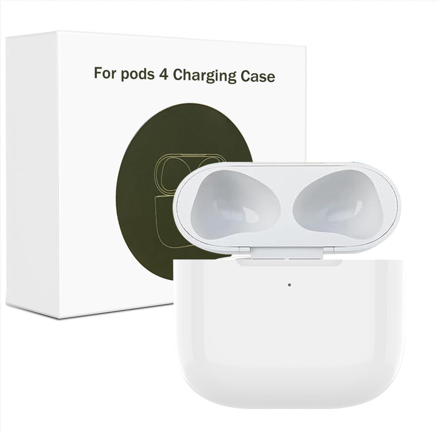 Custodia Ricarica Wireless Ricambio per AirPods 4 (2024) - immagine 1