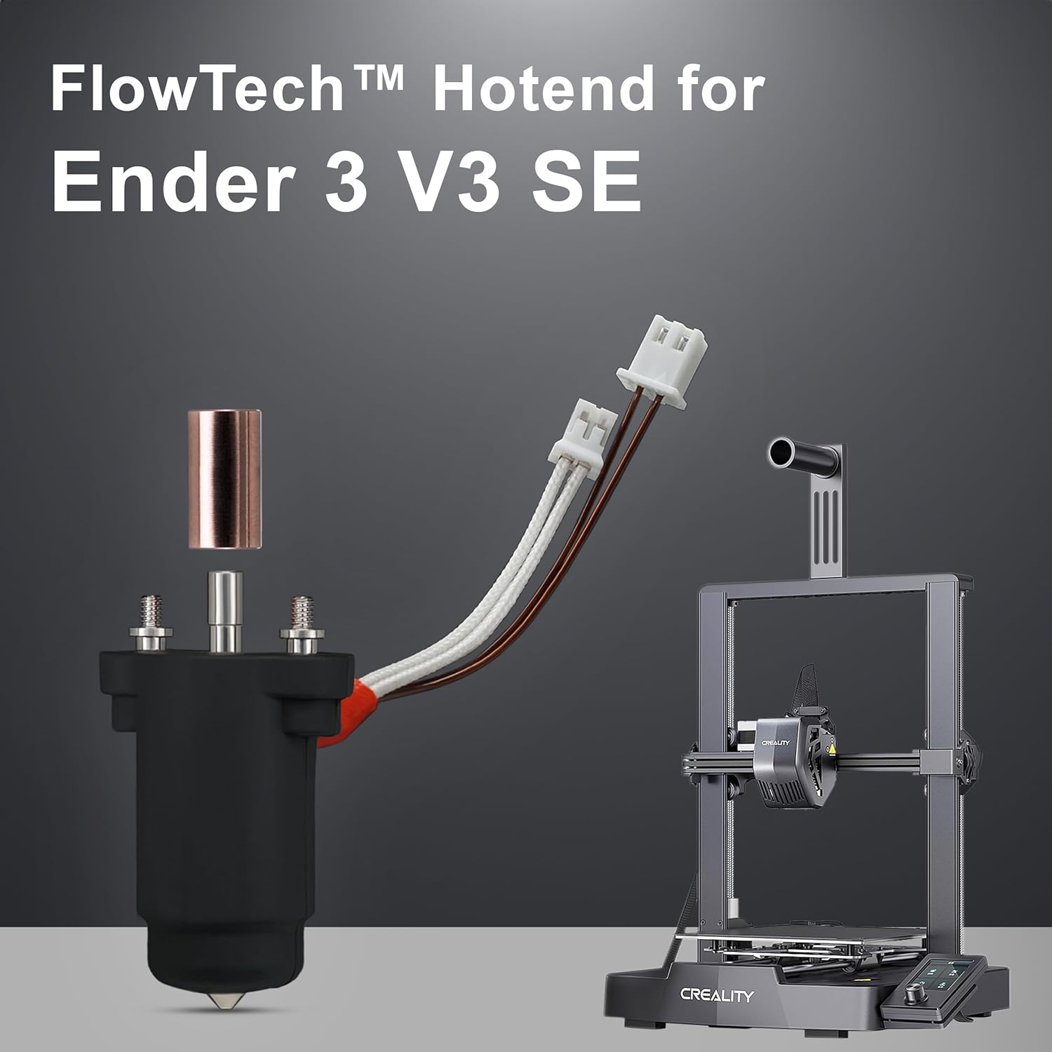 Microswiss FlowTech Hotend per Creality Ender 3 V3 SE - immagine 3