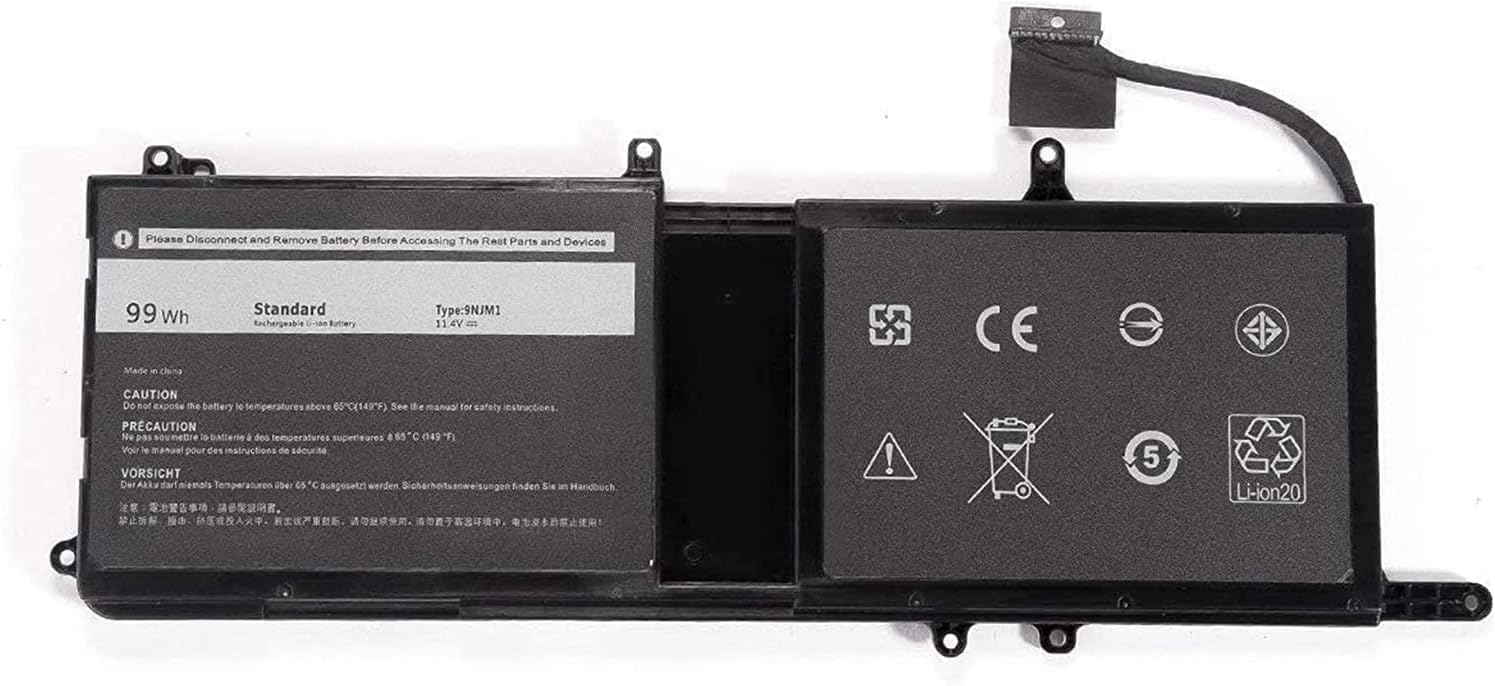 Askc 9NJM1 Batteria Laptop per Dell Alienware 15 R3 R4