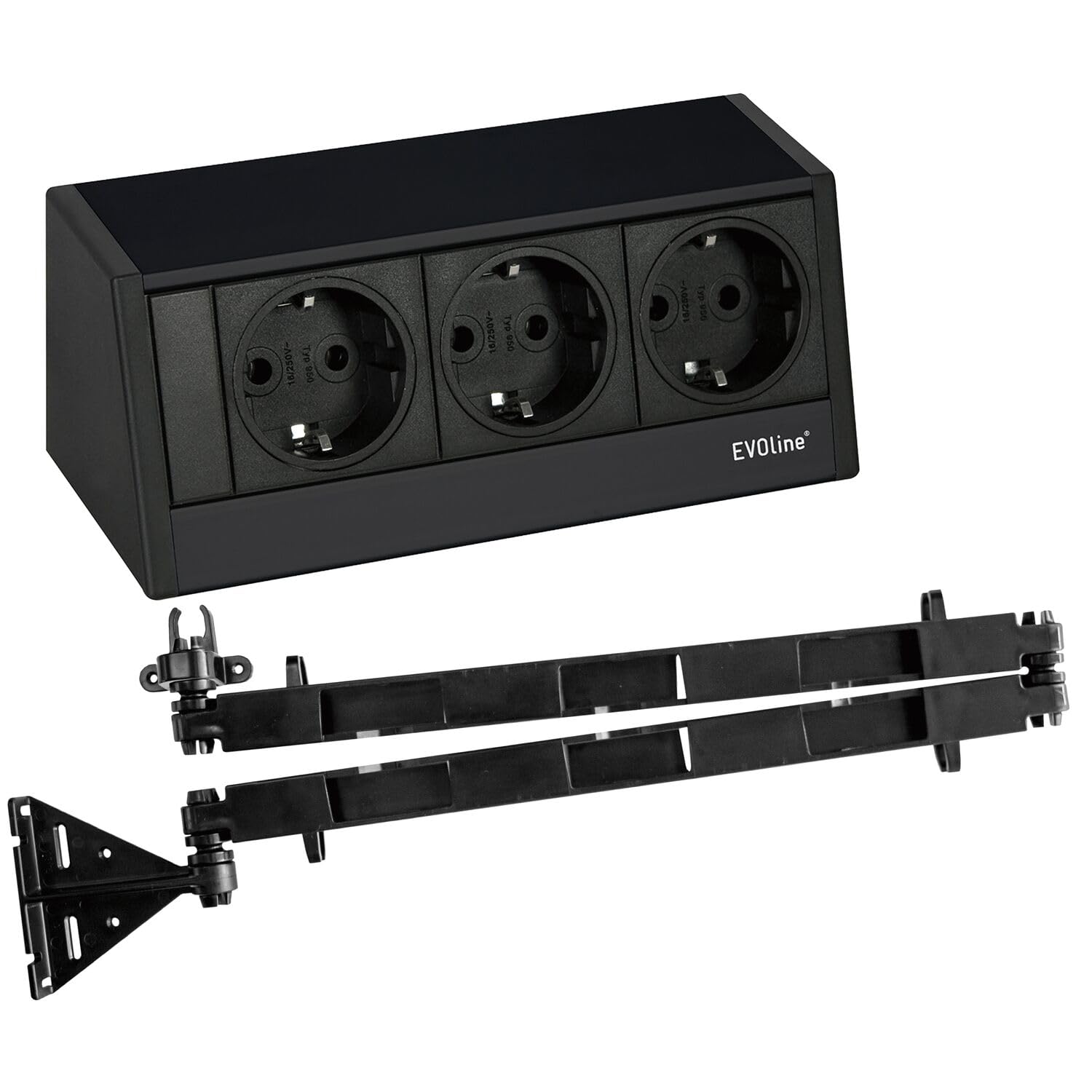 Evoline R-Dock - Presa per Cassetto con Passacavo