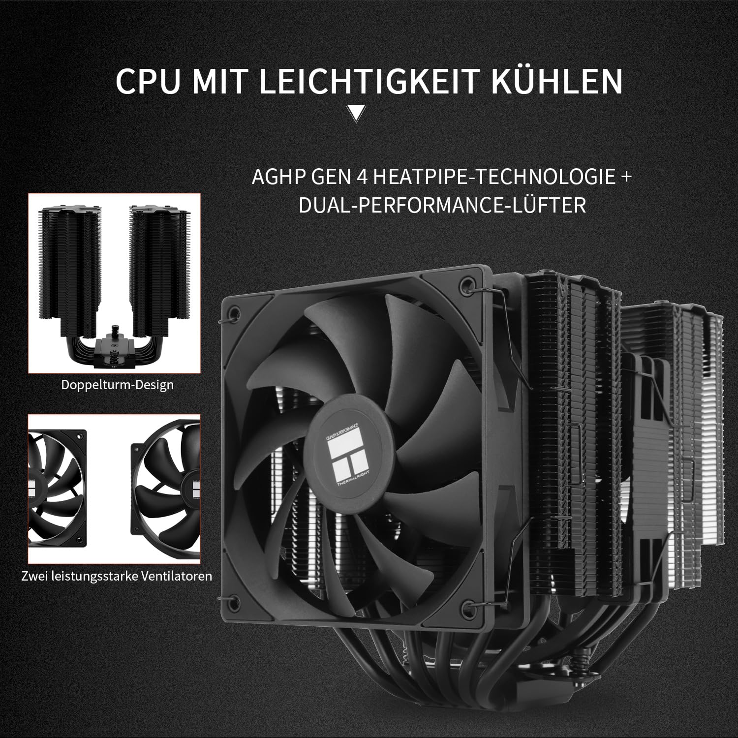 Thermalright Peerless Assassin 140 Nero - Raffreddamento CPU - immagine 4