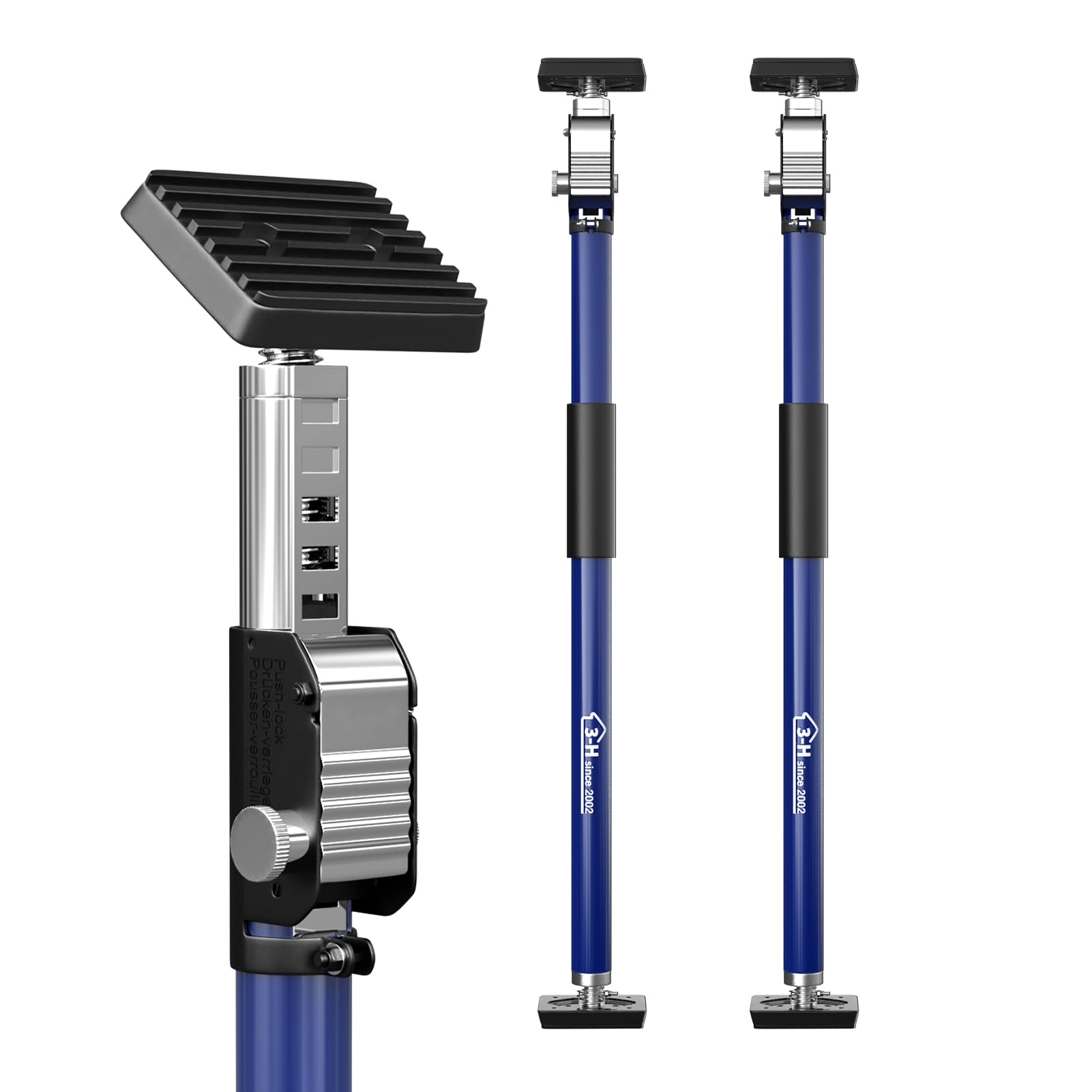 3-H 2 Martinetti per Installazione Armadi 75-132 cm