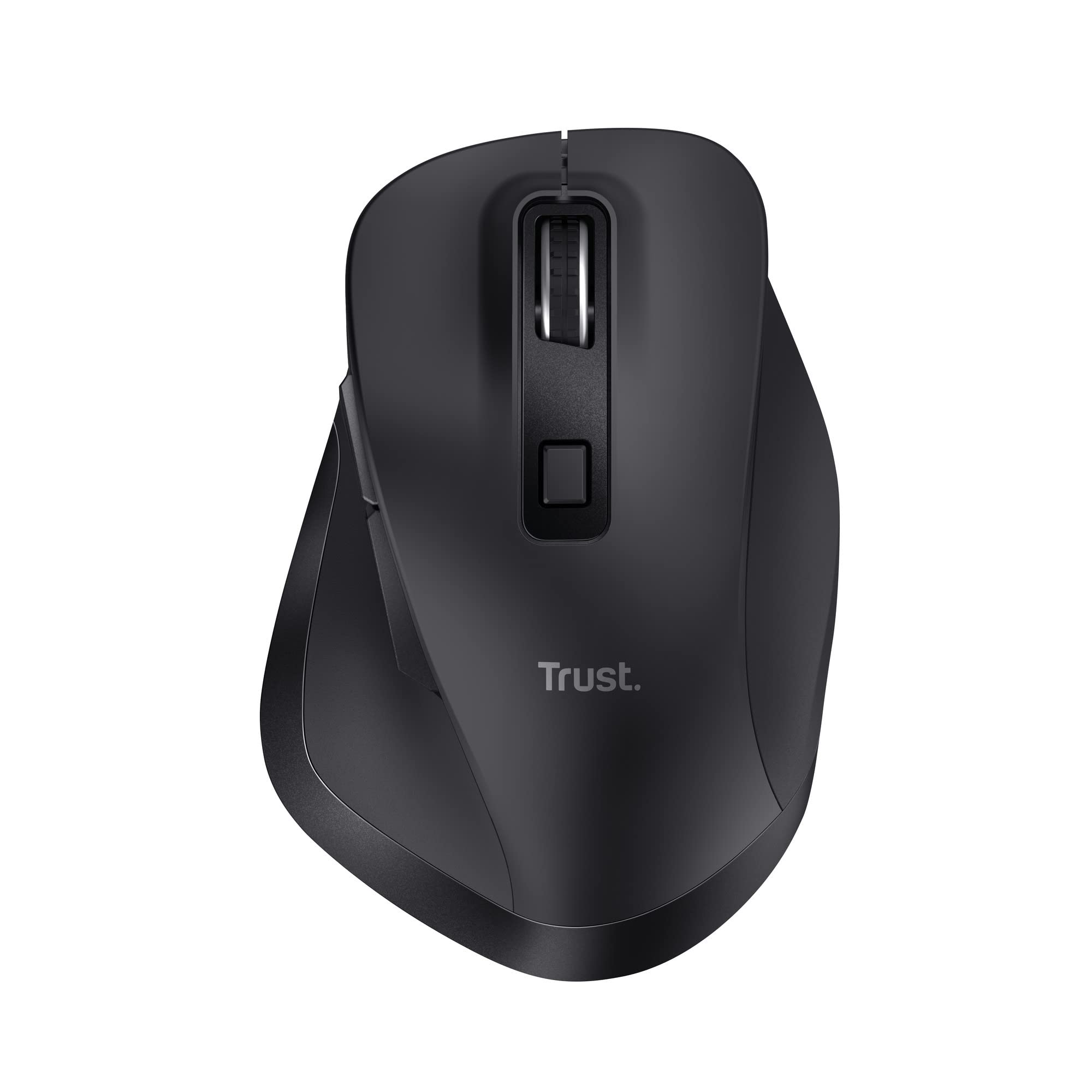 Trust Fyda - Mouse Wireless Ricaricabile 2.4 GHz - Nero