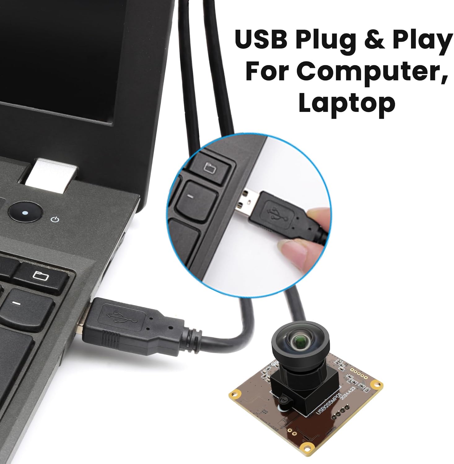 Svpro Modulo Fotocamera USB 5MP Global Shutter - immagine 4