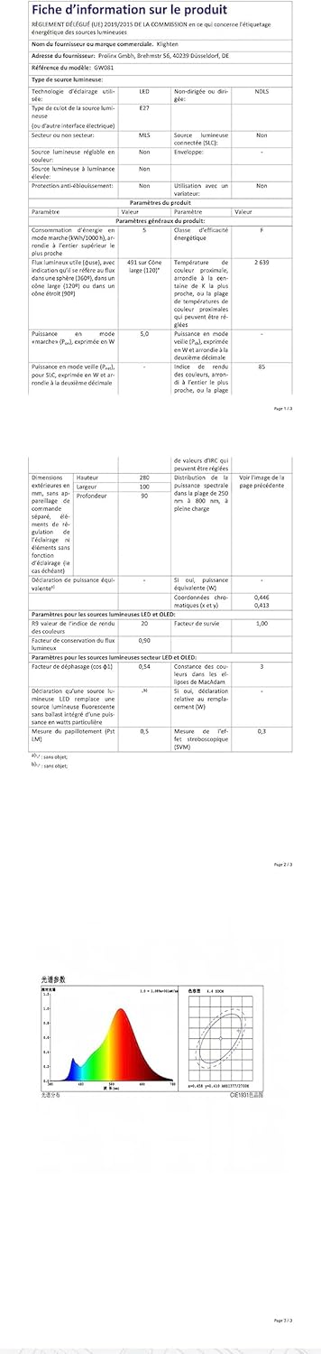 Klighten 2 Pezzi Lampada da Parete E27 Esterno/Interno - immagine 10