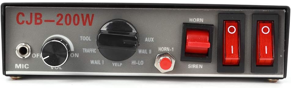 Corno per Auto Sirena Allarme 9 Toni 200W 130dB - immagine 6