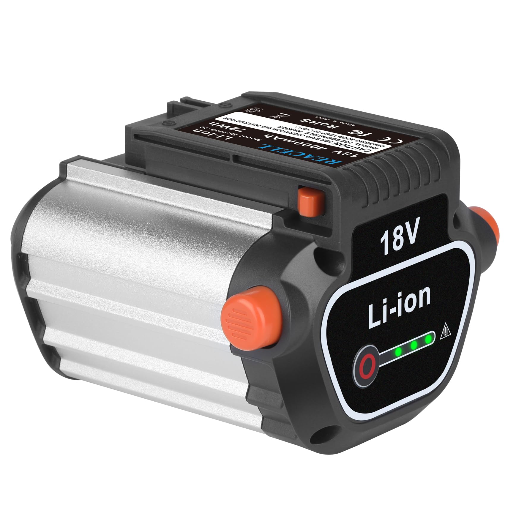 REACELL Batteria Sostitutiva 18V 4000mAh per Gardena