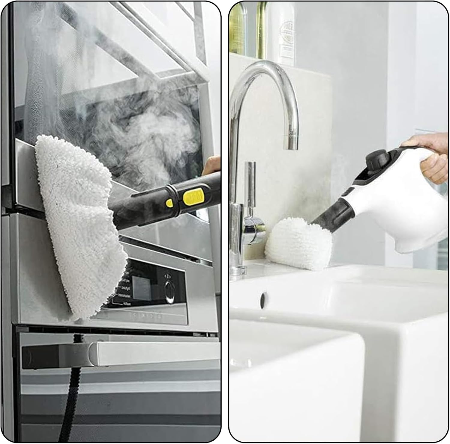 Littlegaofeithing - 12 Panni Microfibra per Pulitore a Vapore - immagine 4