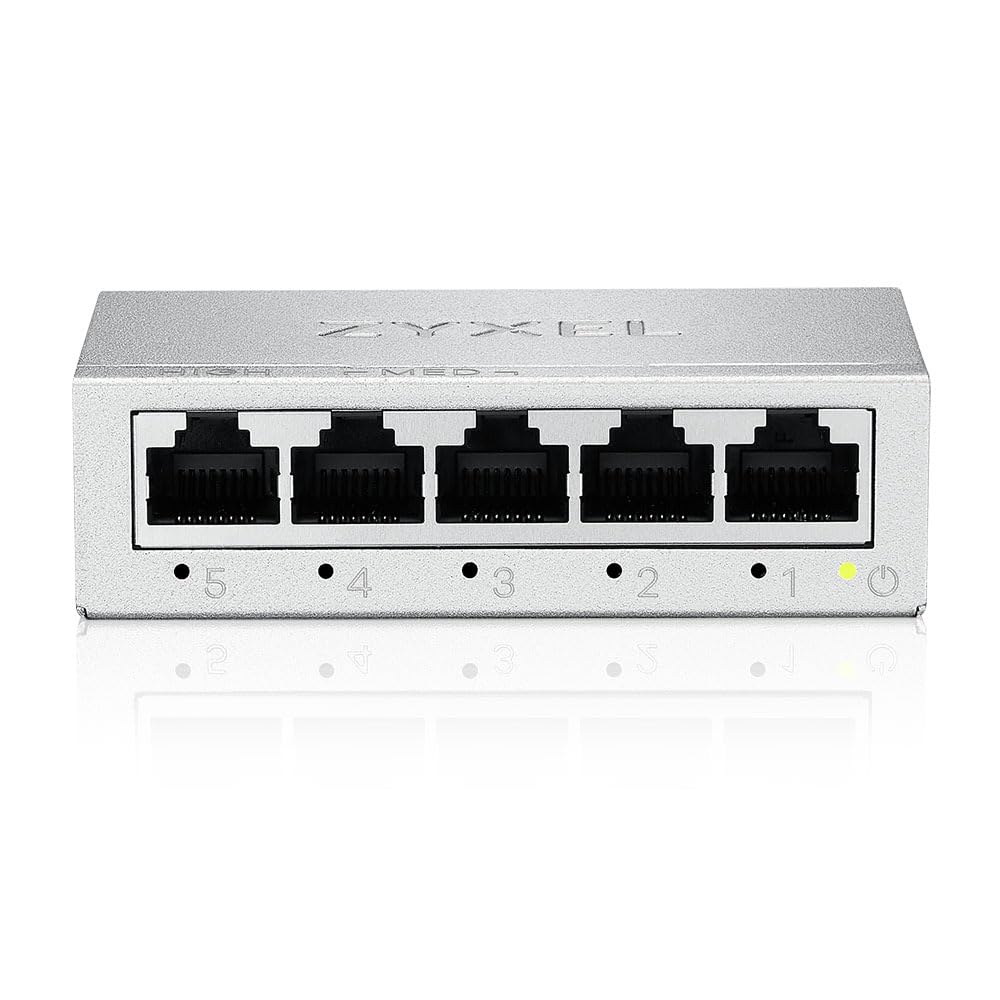 Zyxel Switch a 5 Porte Gigabit Non Gestito [GS-105B v5]