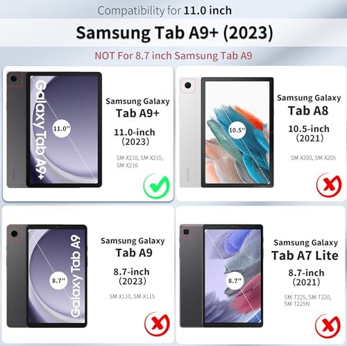 EasyAcc Custodia per Samsung Galaxy Tab A9+ / A9 Plus 11'' - immagine 2