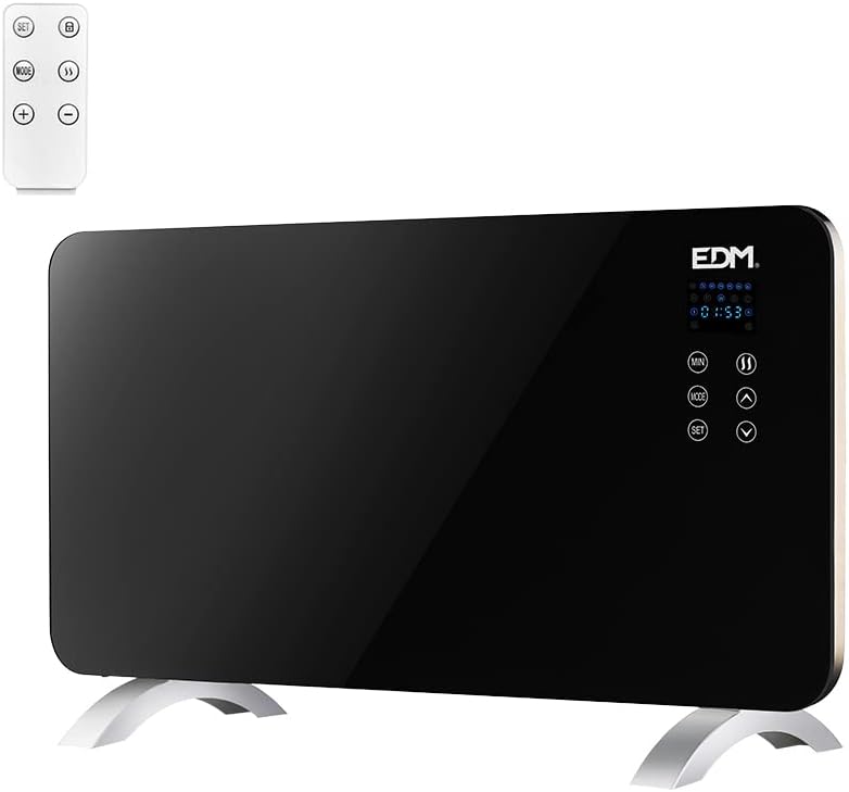 CONVETTORE CON PIASTRA IN VETRO 1500W