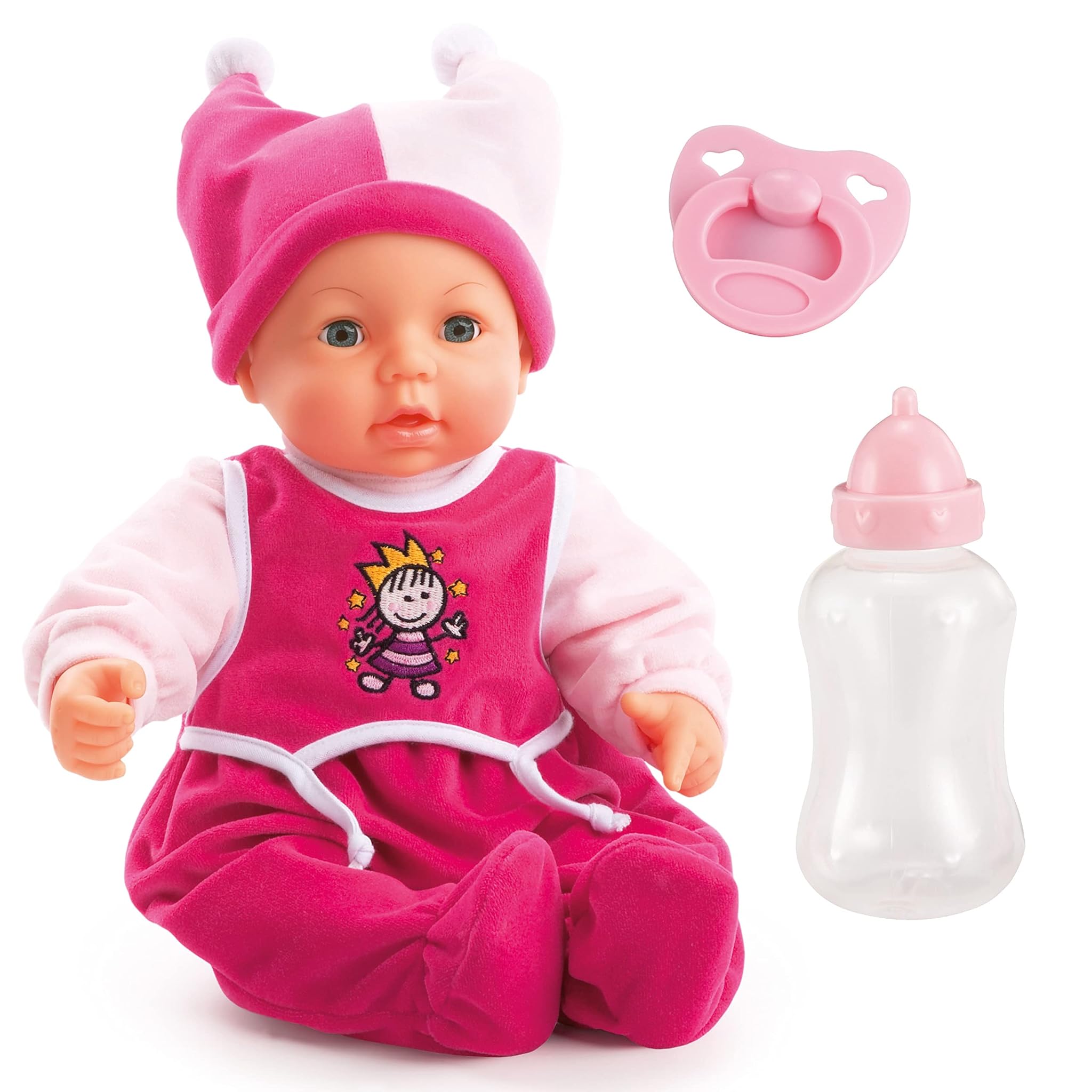 Bayer Design 94682AA - Bambola Bebè Interattiva Hello Baby