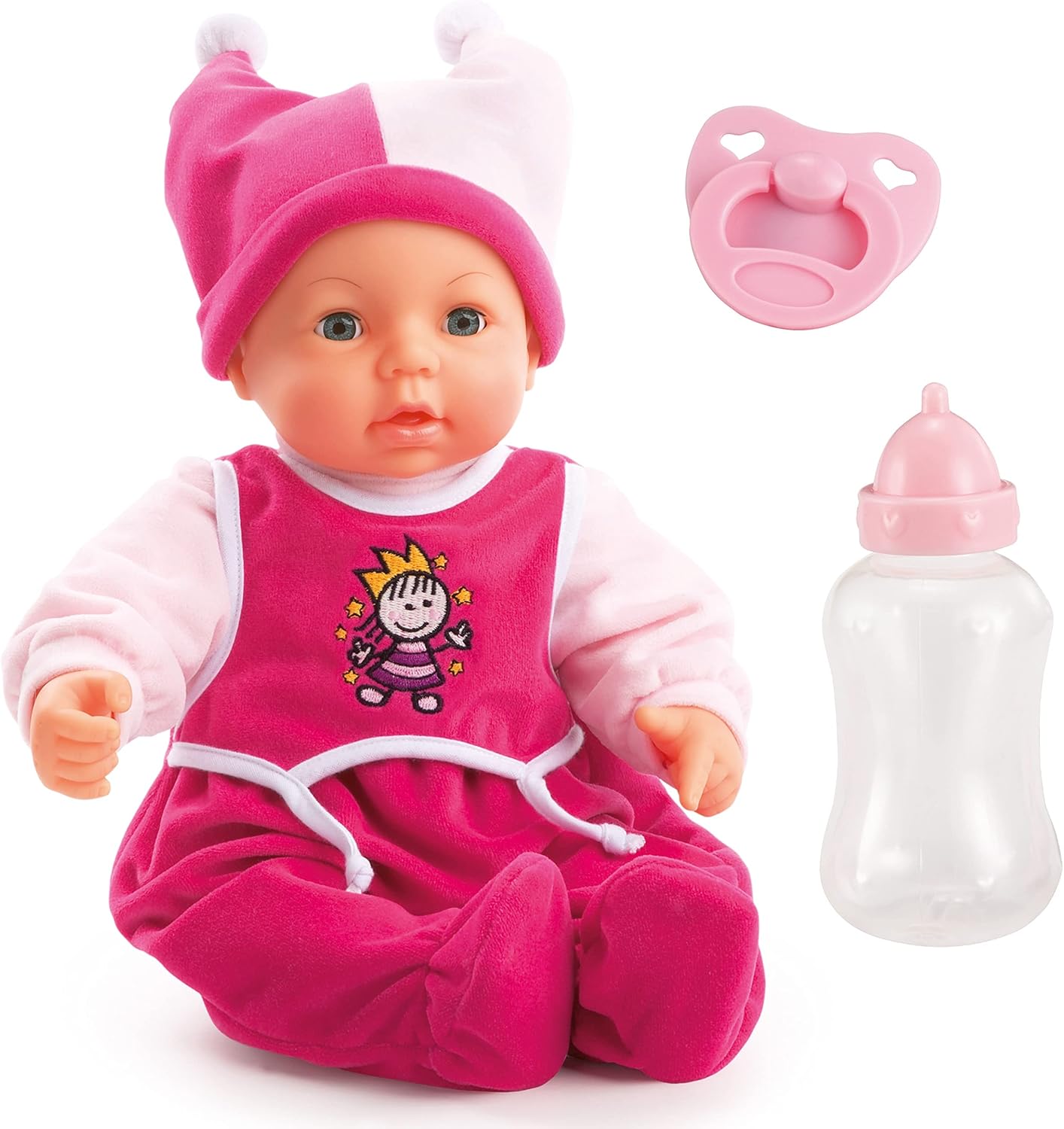 Bayer Design 94682AA - Bambola Bebè Interattiva Hello Baby - immagine 1