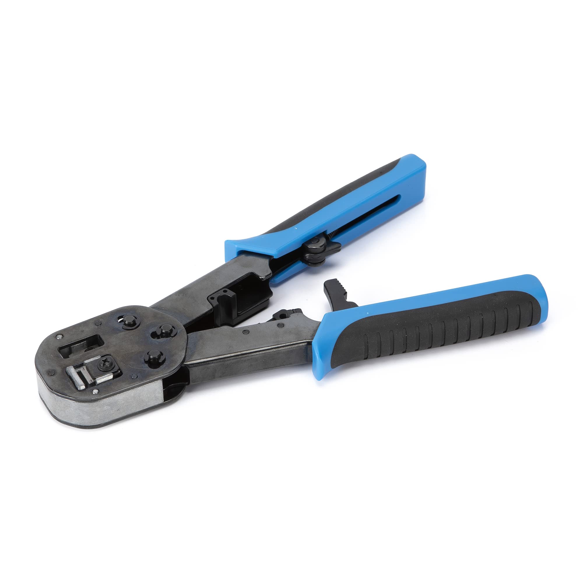 FANTON 23996 Pinza professionale a cricchetto per plug passanti 6-8 c.