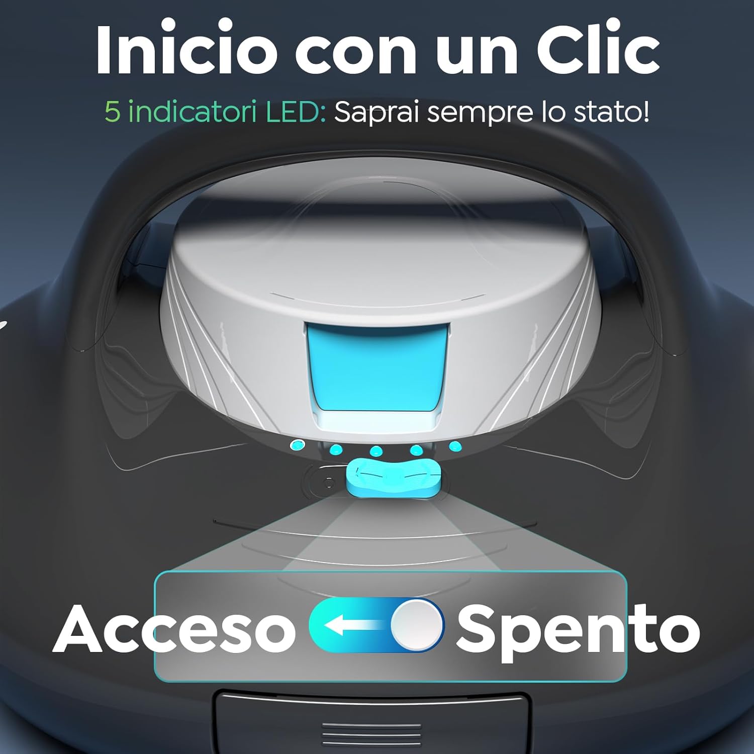 PLECO SE Robot per Piscina Fuori Terra e Interrata - immagine 5