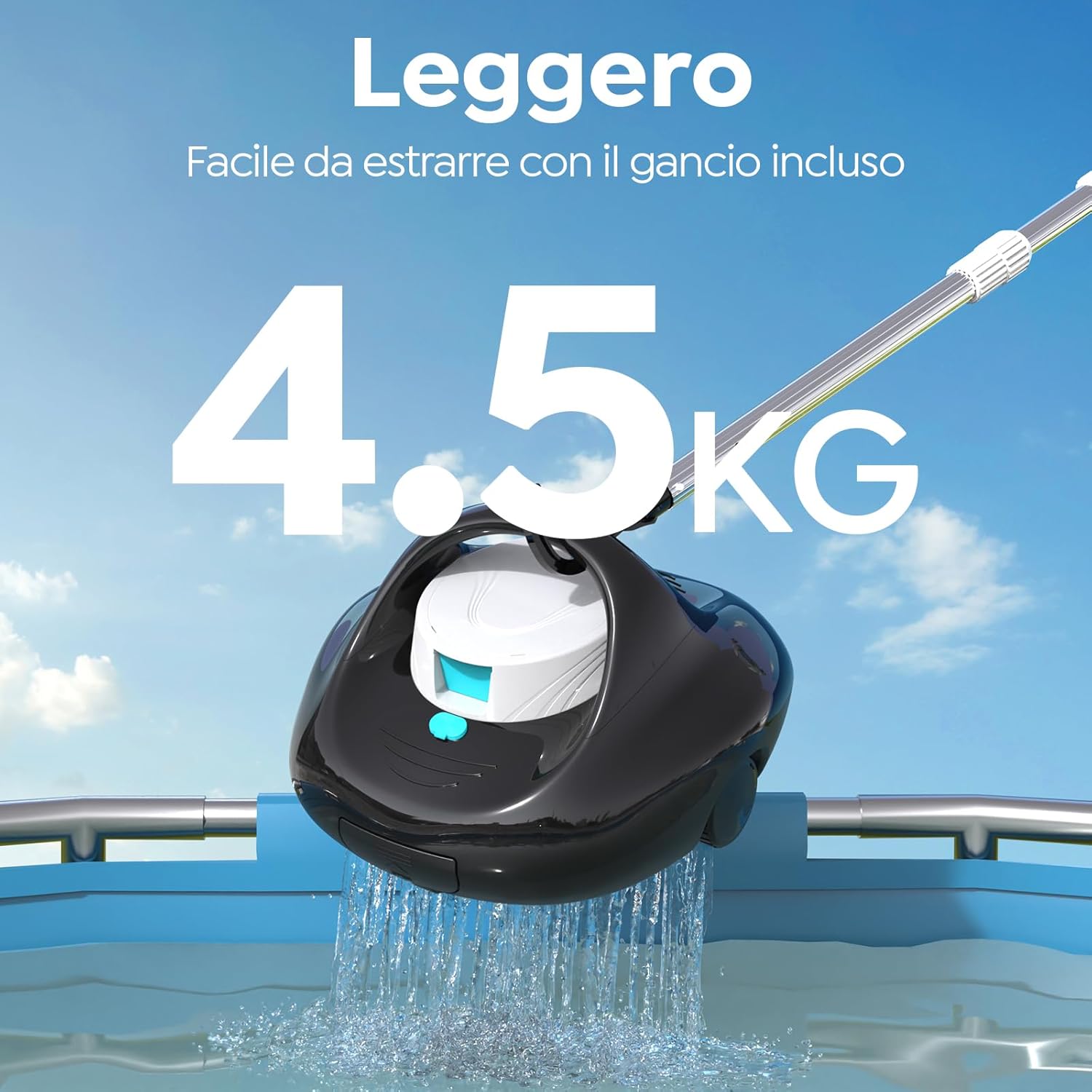 PLECO SE Robot per Piscina Fuori Terra e Interrata - immagine 7