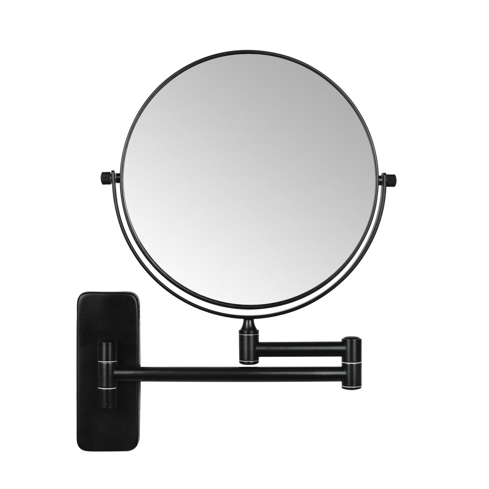 Nicesail Specchio Ingranditore da Parete 5x, Nero