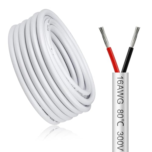 Cavo elettrico 50 metri 16 AWG 2x1,5 mm²